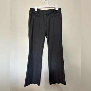Rue21 Charcoal Gray Pinstripe Trouser Pants Size 7/8
